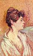  Henri  Toulouse-Lautrec Portrait of Marcelle china oil painting artist